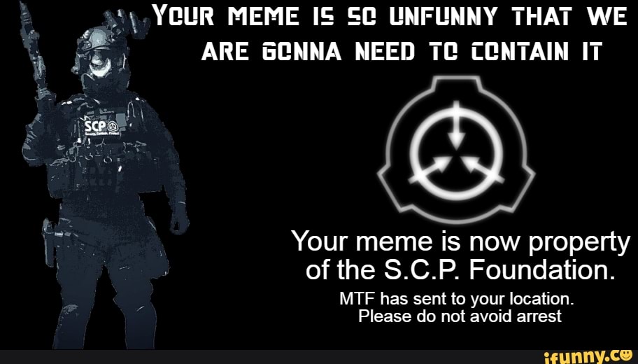 Scp mtf  Scp, Scp cb, Funny memes