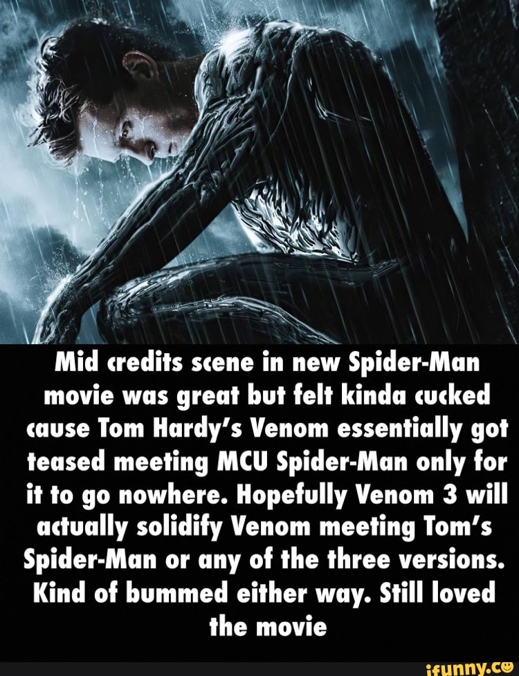 Tom Hardy Comments On Spider-Man 2's Venom