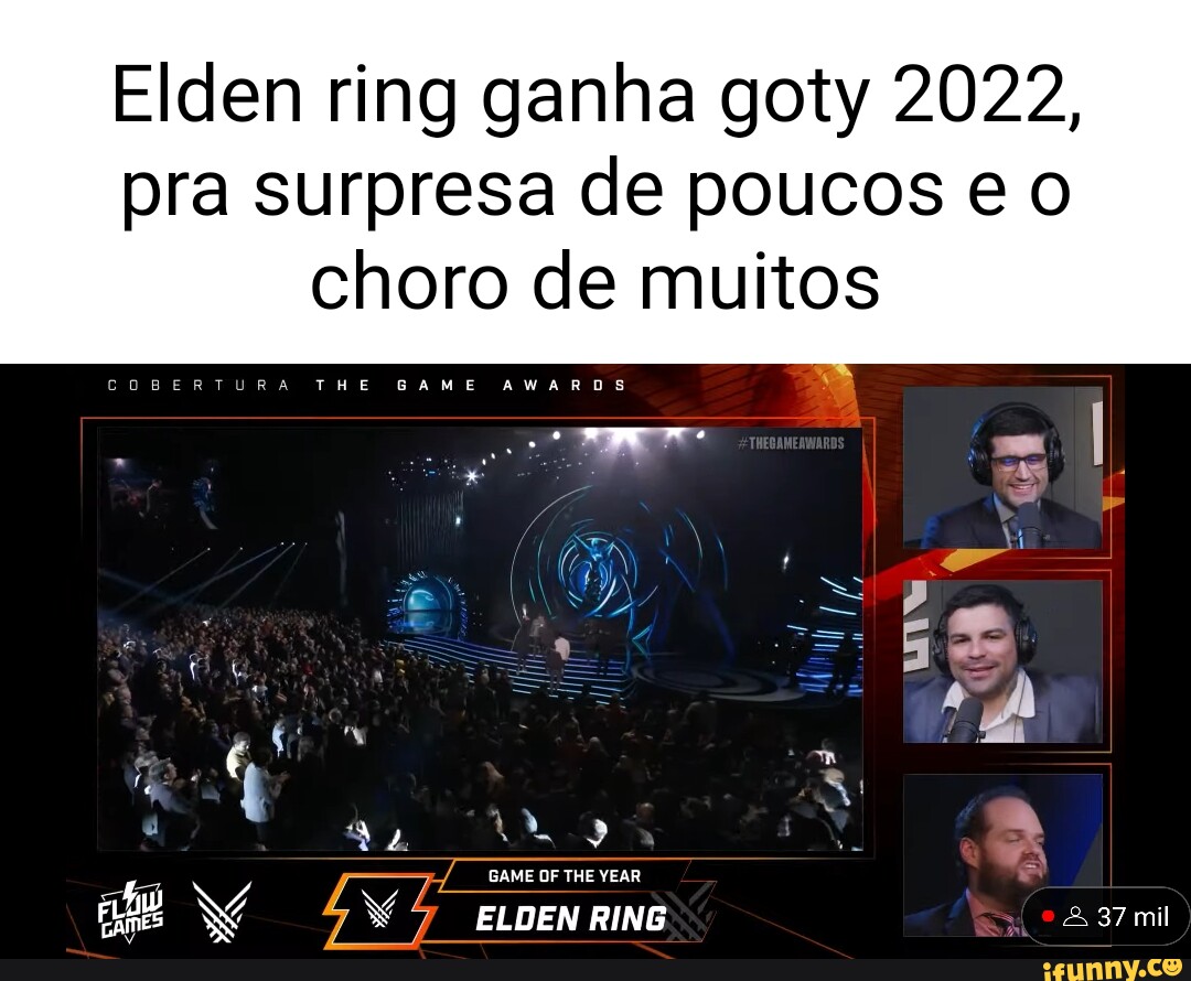 Elden Ring é o GOTY de 2022