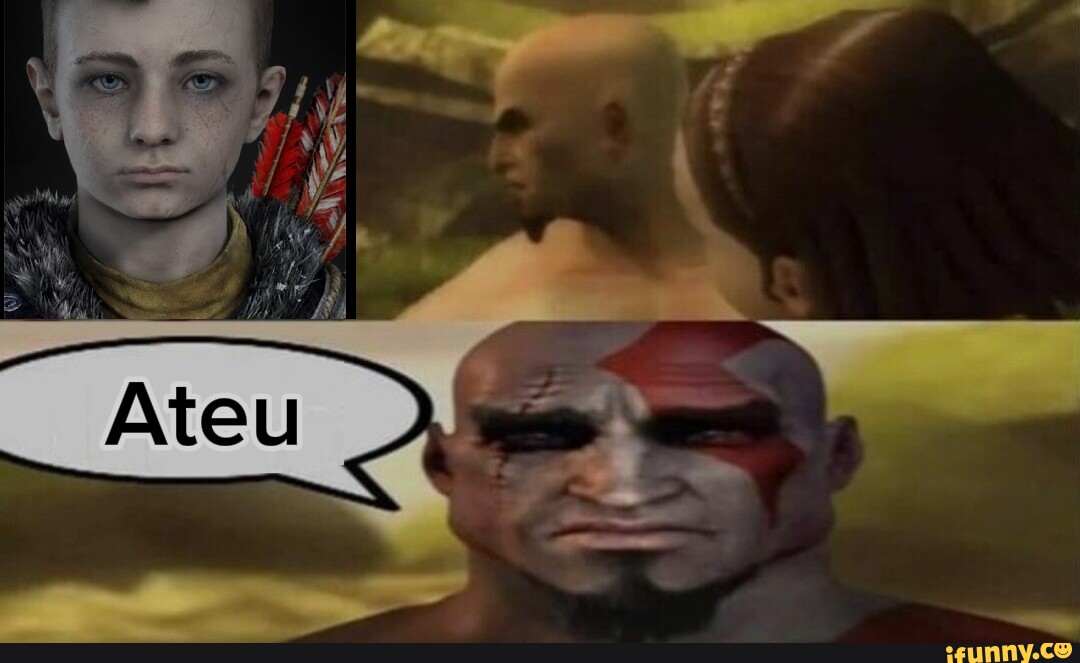 Leaked God Of War DLC footage of Kratos' Spartan Rage after finding Atreus'  on the verge of death - iFunny Brazil