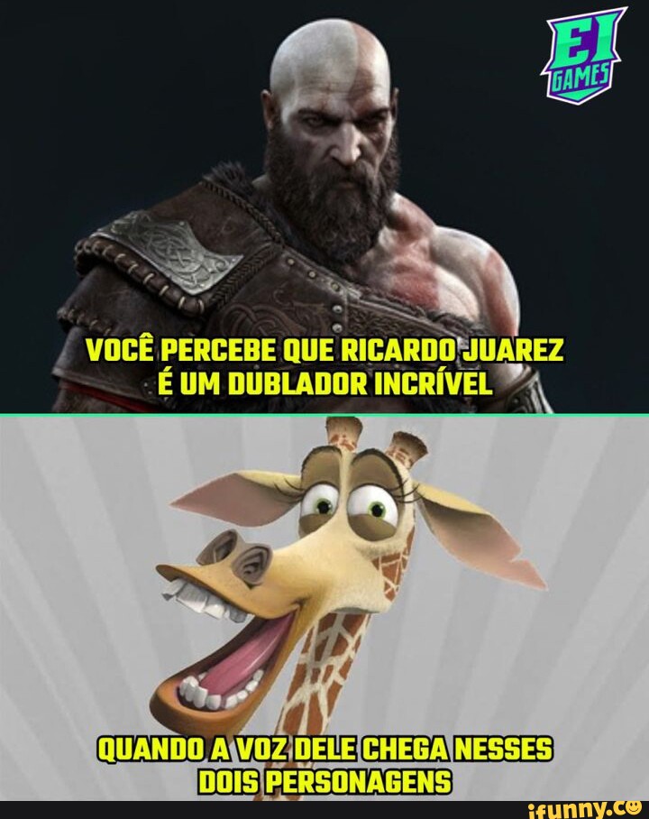 God of War: Ricardo Juarez, dublador de Kratos no Brasil, faz