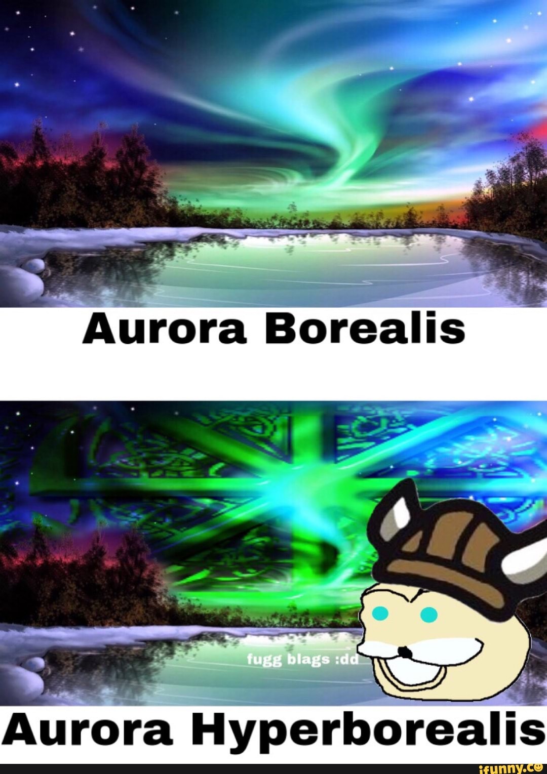Fupe blags :dd Aurora Hyperborealis - iFunny Brazil