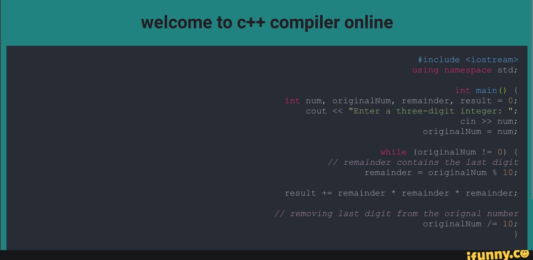 Best Online C++ Compiler