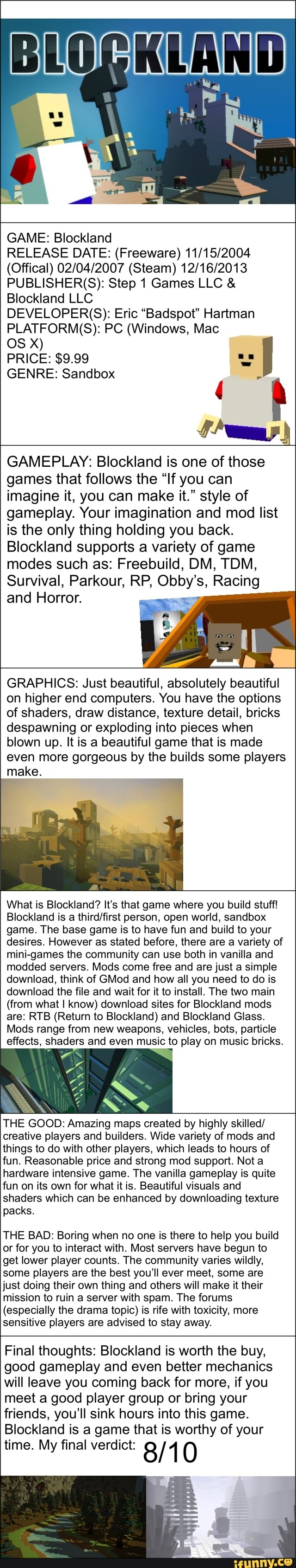 Blockland on Steam