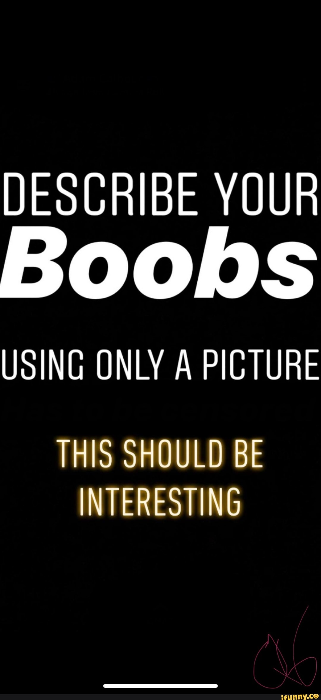 WHAT IS YOUR FAVORITE NICKNAME FOR BOOBS? - iFunny Brazil