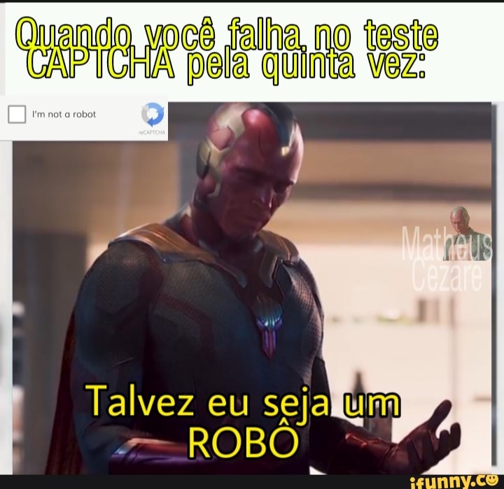 Personageils Roupas po Rosto de projeto de Sr. Biscoito Robô lei I Red  Wolf Eyes - iFunny Brazil