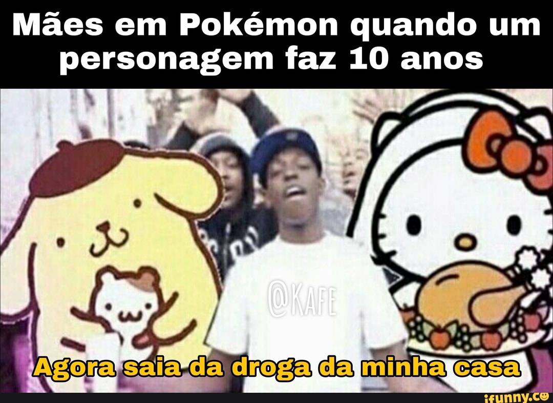 Pokémons de acordo com minha mãe