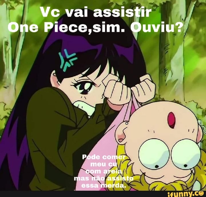 Por favor, assista sem piscar ou pestanejar! Narrador de Quemtá One Piece  assistindo vaiser muito - iFunny Brazil