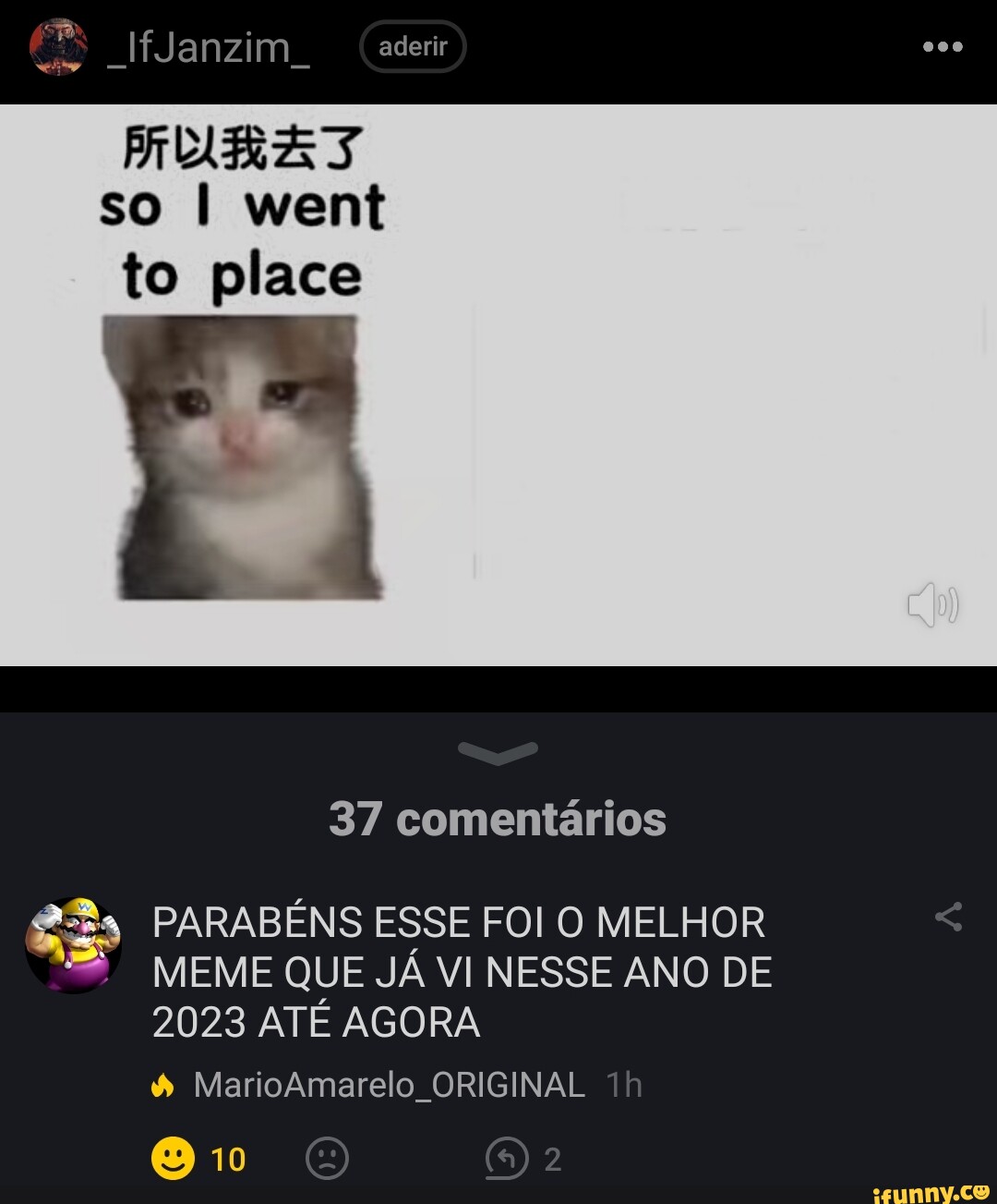 Melhores memes. Best Collection of funny Melhores pictures on iFunny Brazil