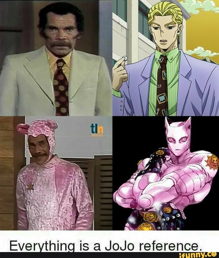 IS THAT A JOJO REFERENCE?!
