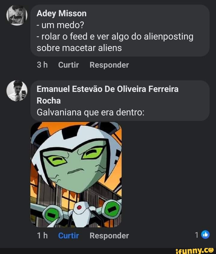 Qual nome vcs dariam a esse alien - iFunny Brazil