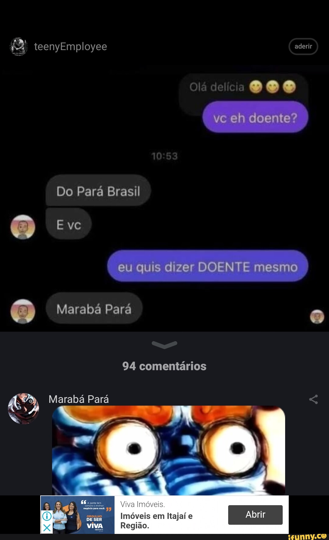 Memes Marabá (Gmemesmaraba Enquanto isso em algum grupo de