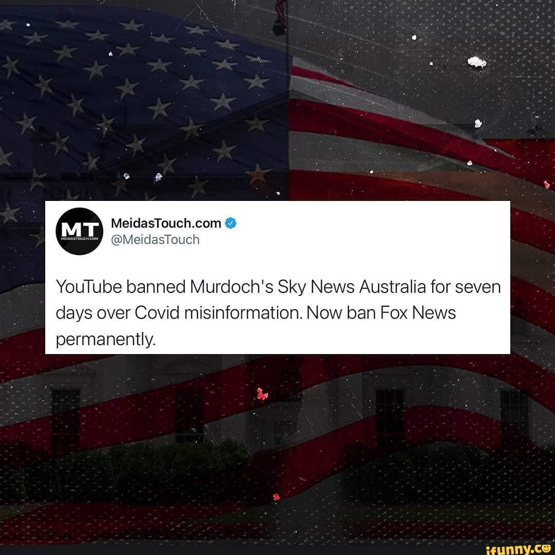 Sky News Australia banned from  for seven days over Covid