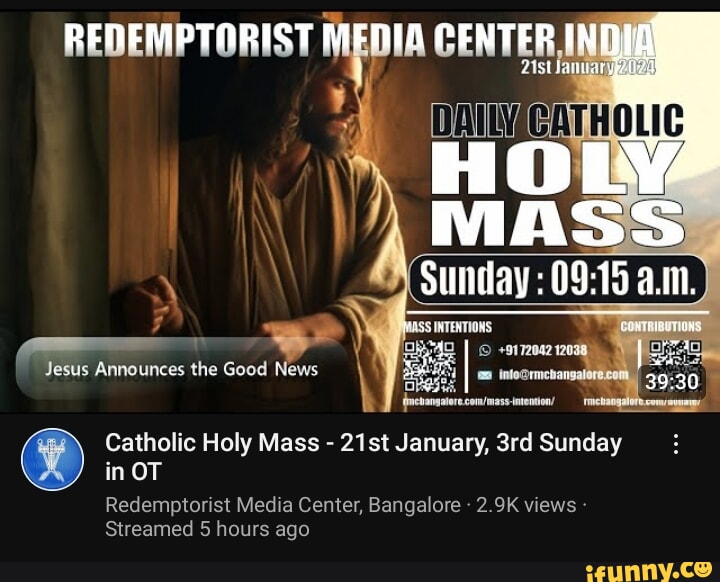 REDEMPTORIST MEDIA HOLY Sunday Jesus Announces the Good News \ Catholic