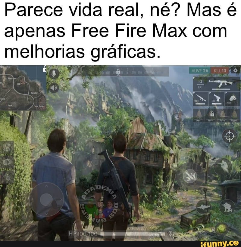 Free Fire e Free Fire MAX: veja a comparação gráfica entre os dois