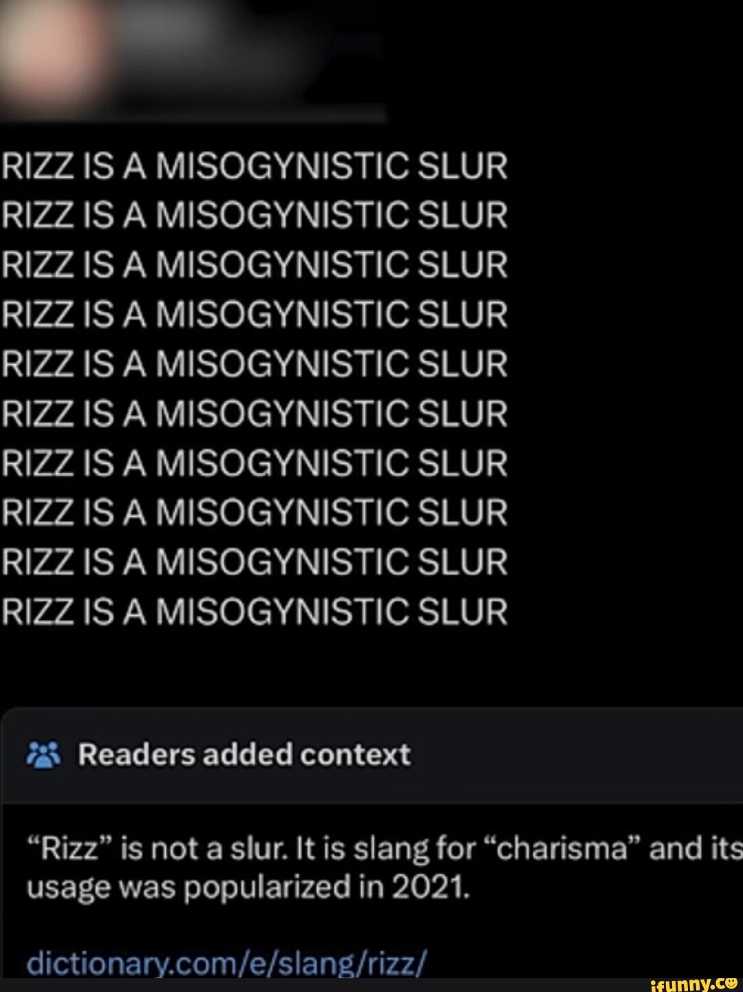 RIZZ IS A MISOGYNISTIC SLUR RIZZ IS A MISOGYNISTIC SLUR RIZZ IS A  MISOGYNISTIC SLUR RIZZ