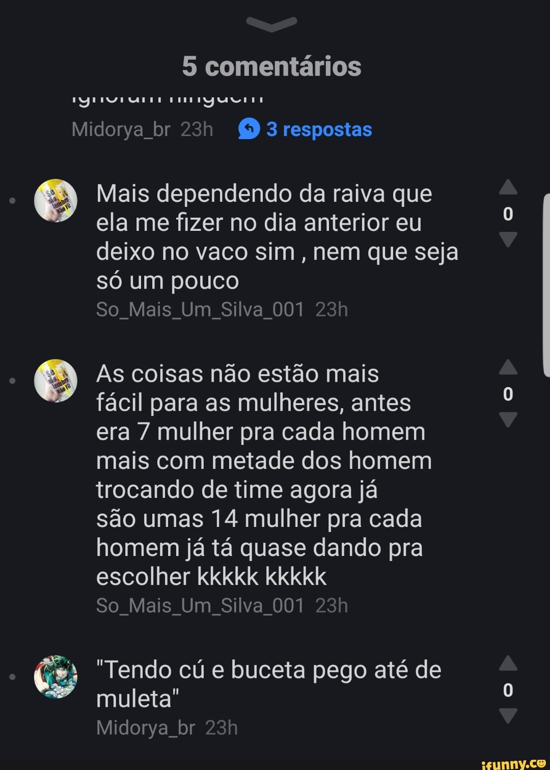 Eu depois de dizer (aoba) para uma pessoa aleatória e ela não me responder:  - iFunny Brazil