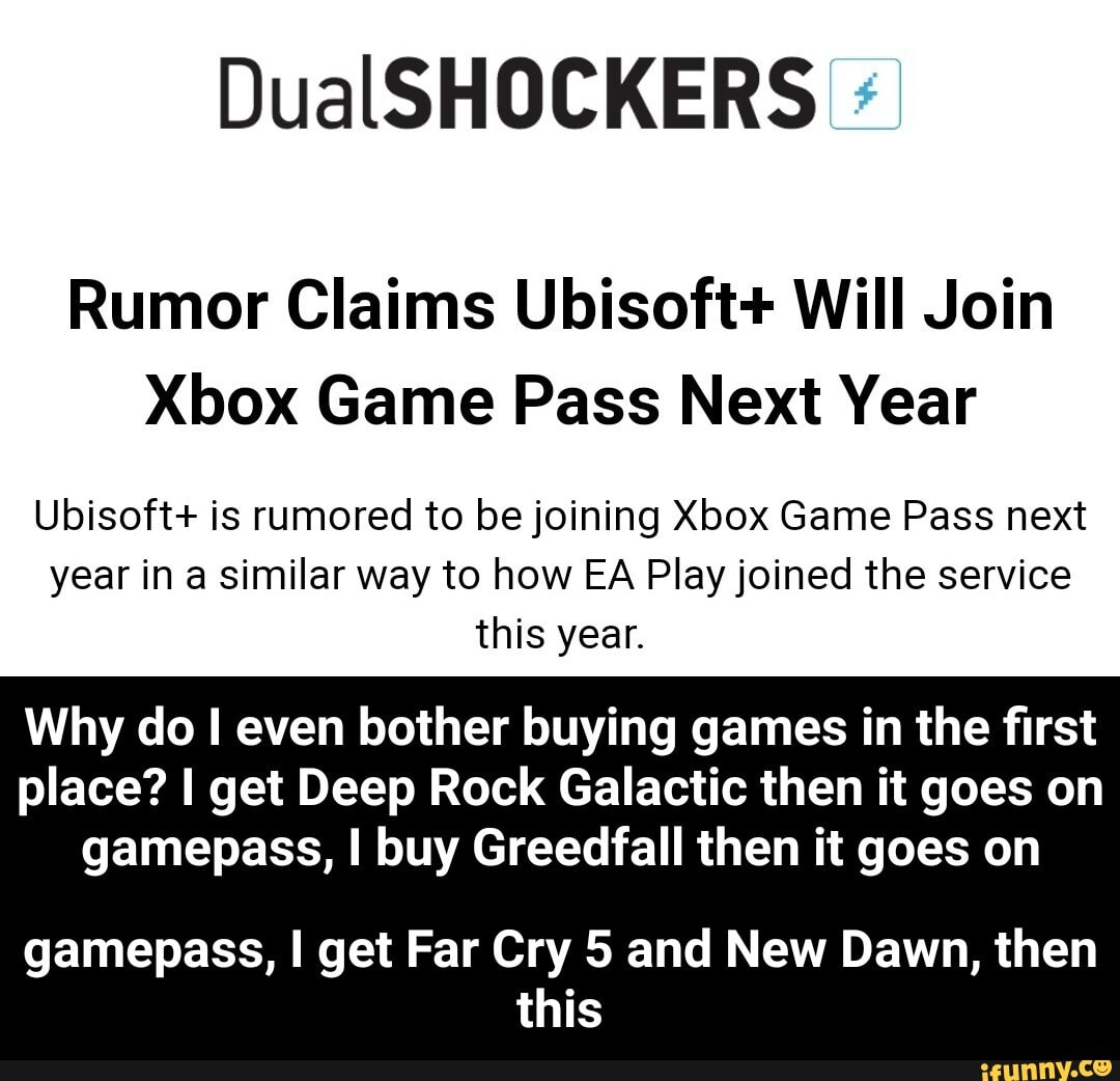 Ubisoft+ rumoured to be heading to Xbox Game Pass