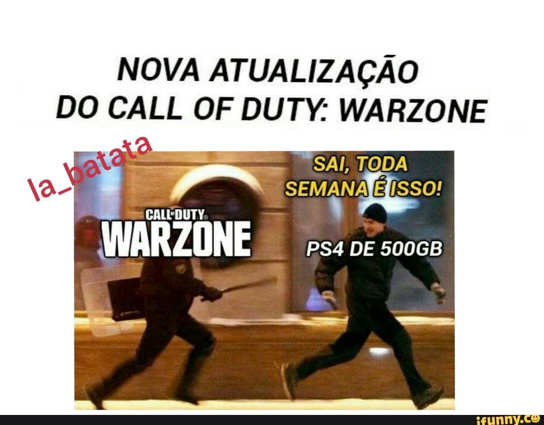 Warzone e um jogo serio Cod:Arma anime fodase kkkkkkk - iFunny Brazil