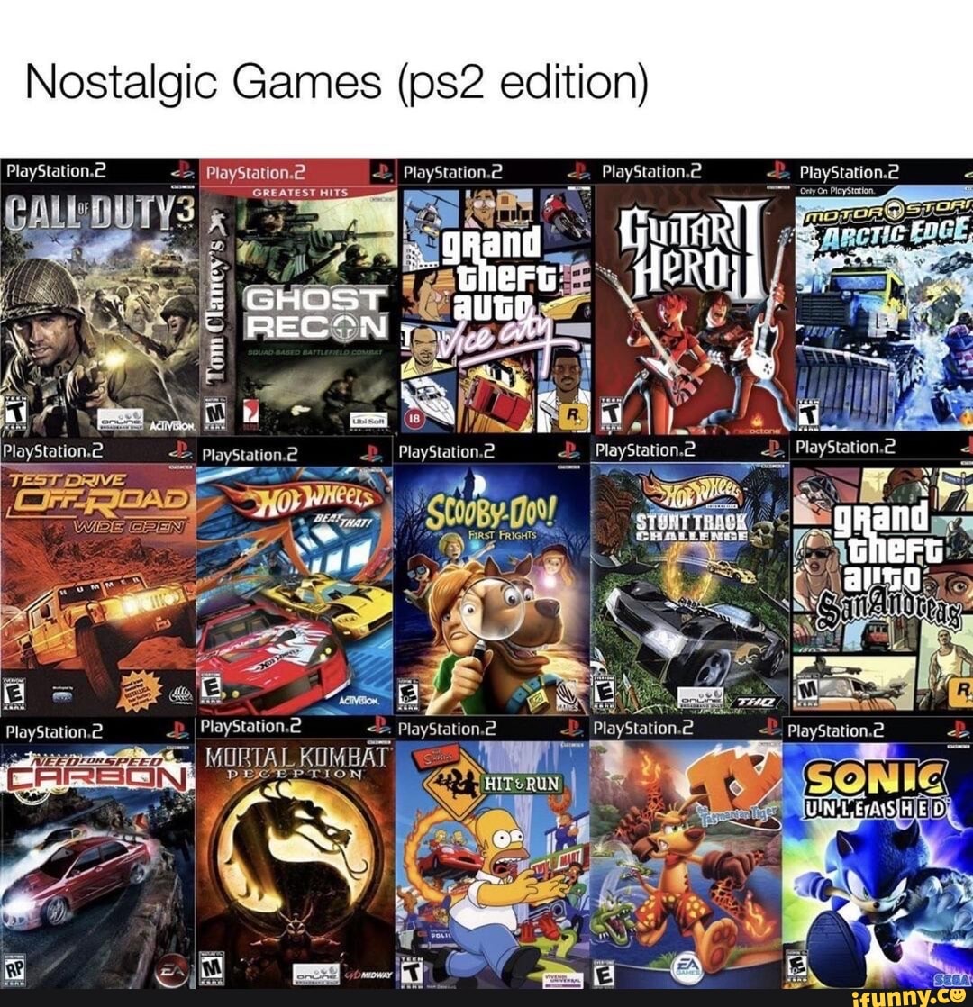 Nostalgia Games - PS2