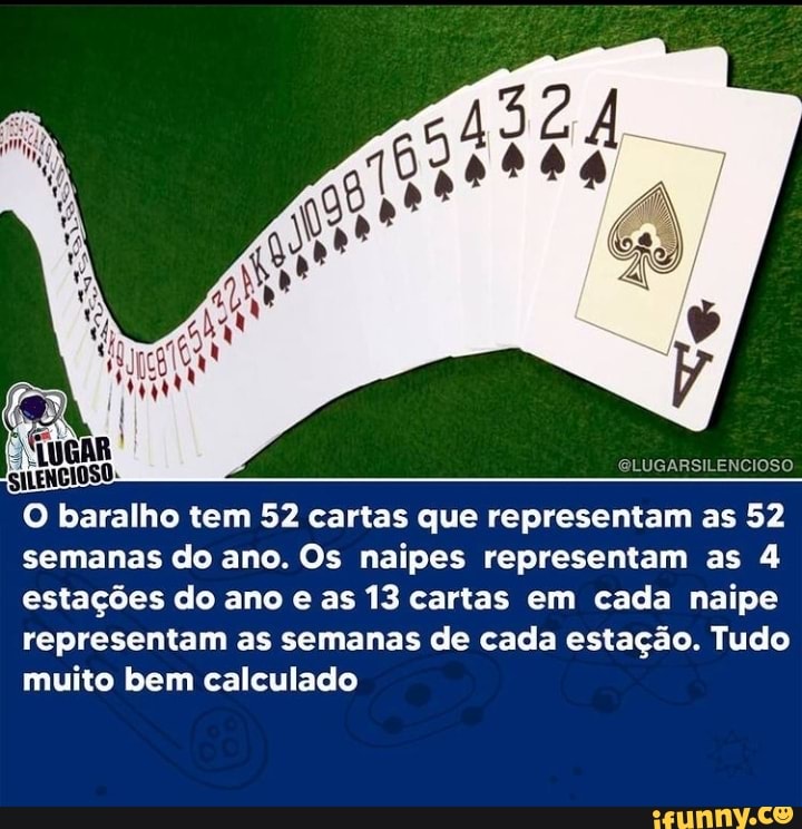 quantas cartas tem um baralho