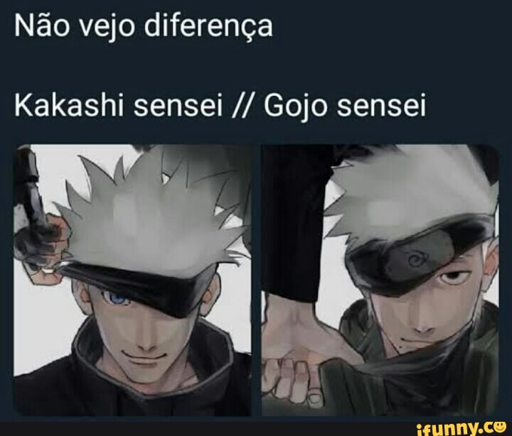 Filho nasce* Pai: Gojo Kakashi Ou - iFunny Brazil