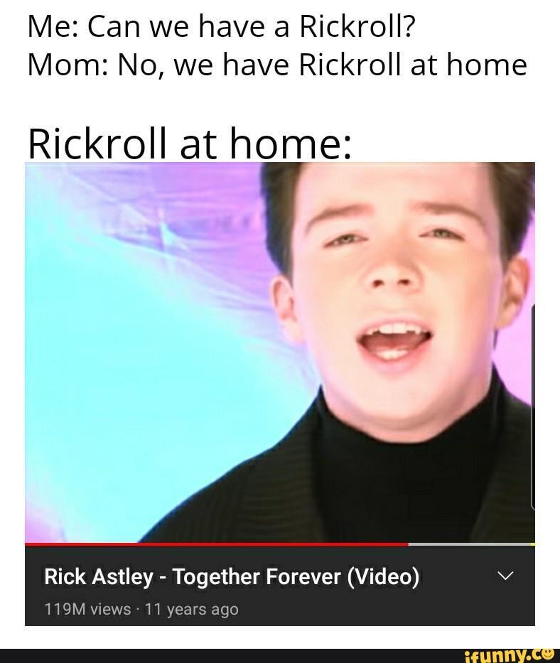 Spongebob Patrick Rick Roll, Rickroll