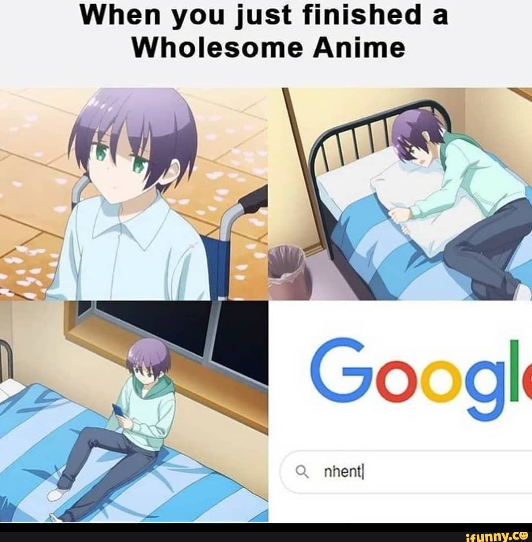 Wholesome Anime Memes