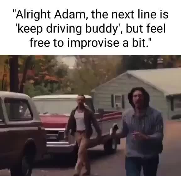 alright adam meme