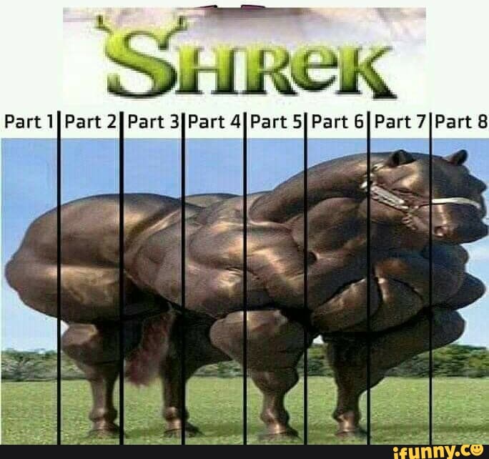 Shrek 20 - O Genocídio das Motosserras - iFunny Brazil