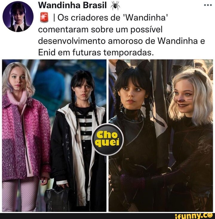 Qual sua personalidade? Wandinha ou Enid?