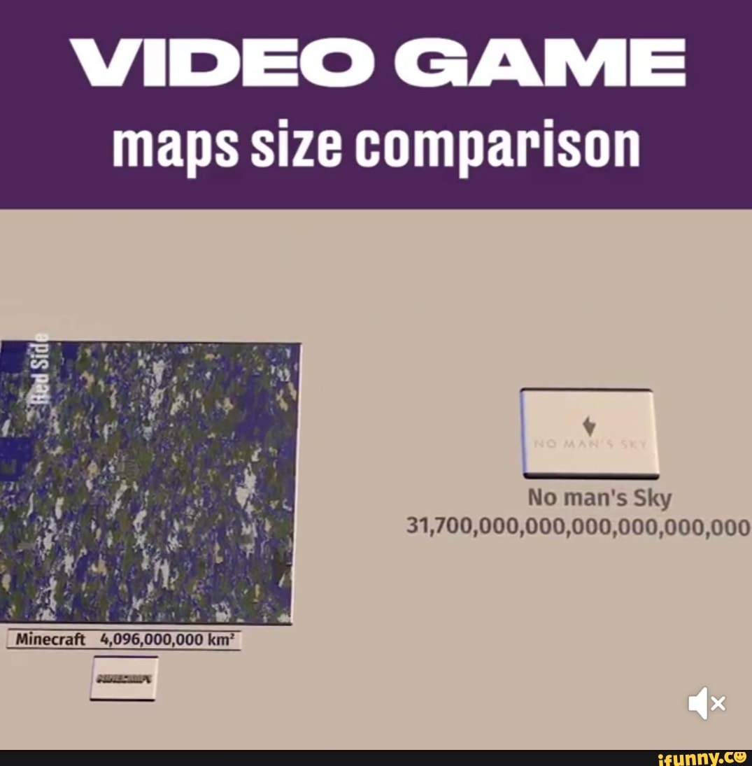🕹️ VIDEO GAME MAP Size Comparison (REAL SCALE) 🎮 