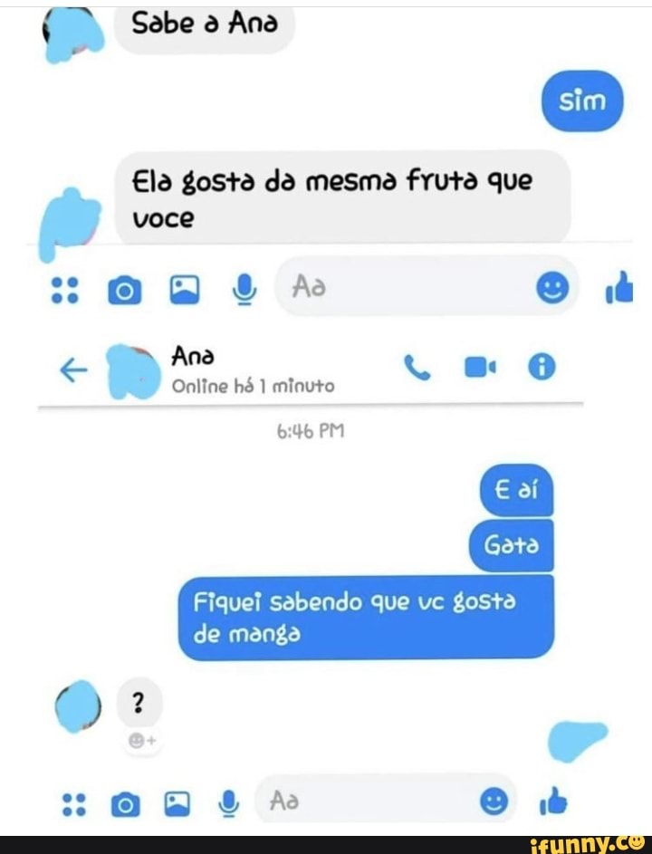 Sabe Ana Sim Ela Gosta Da Mesma Fruta Que Você Ana Online Hó 1 Minuto