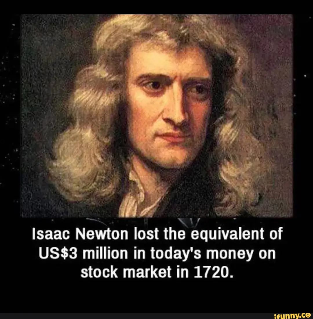 stock market nse bse nifty: Isaac Newton made this blunder 300 years back &  lost millions; Robinhood traders repeating it - The Economic Times