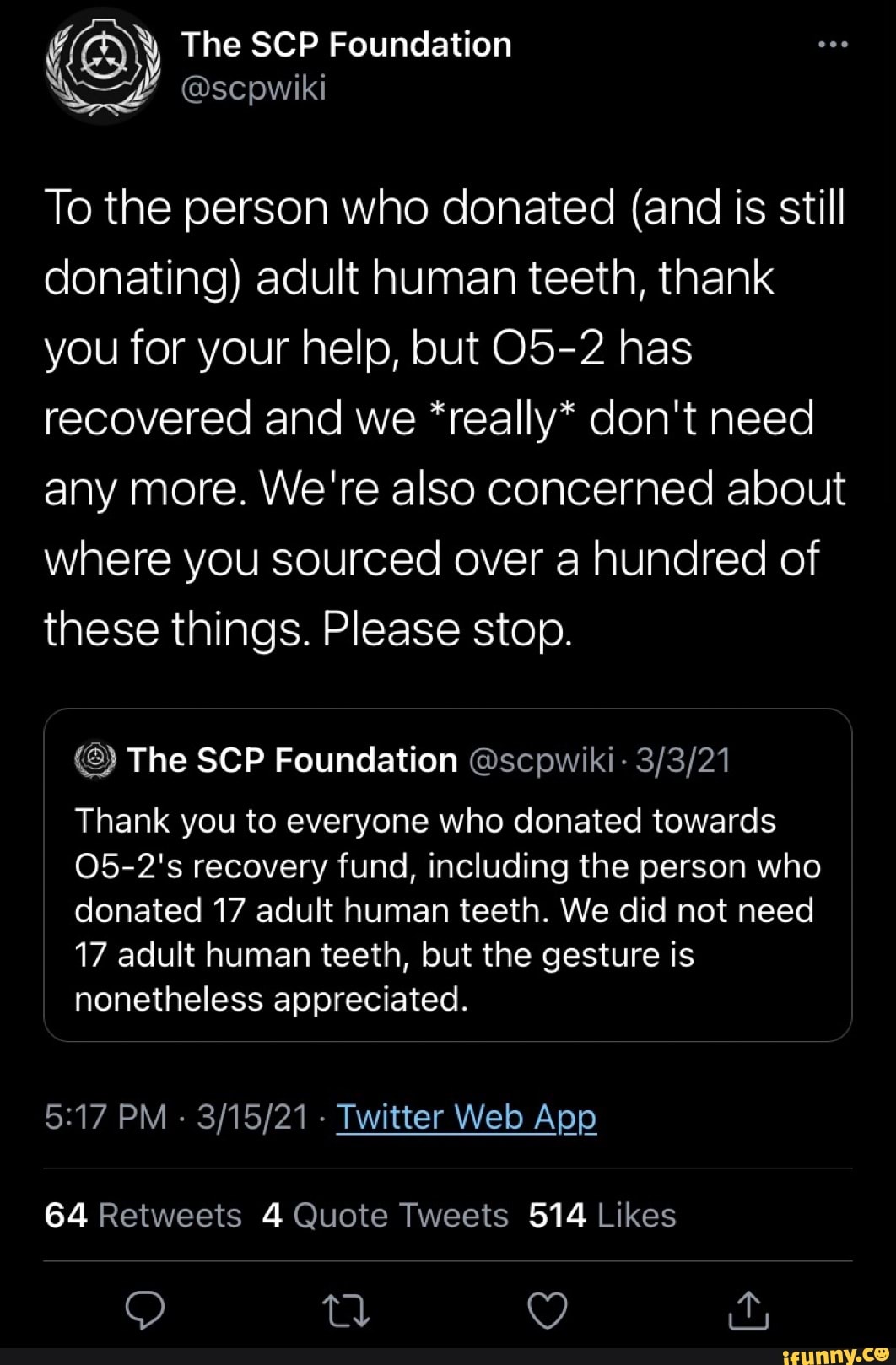 SCP Needs Your Help 