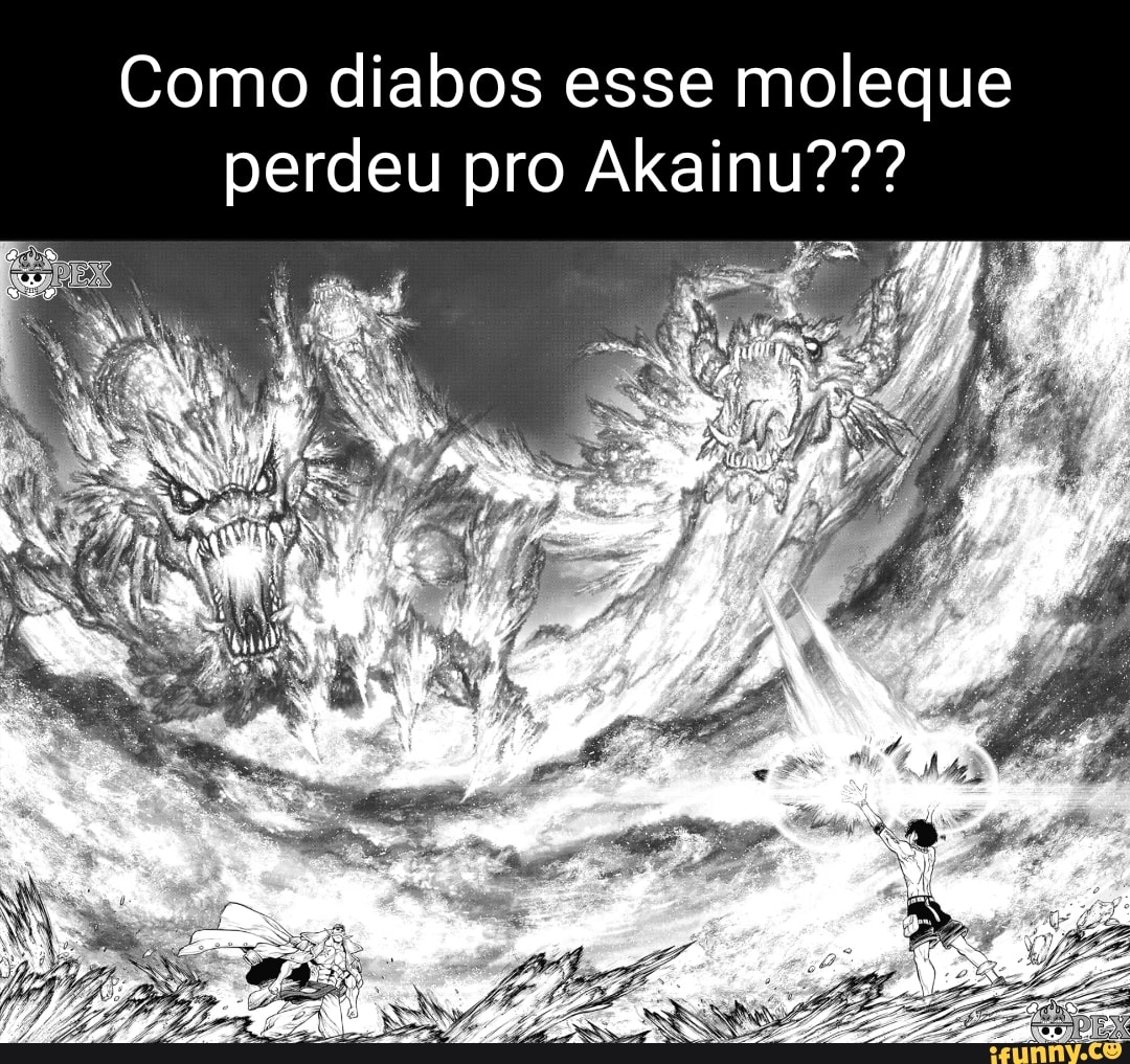 Como diabos esse moleque perdeu pro Akainu??? - iFunny Brazil