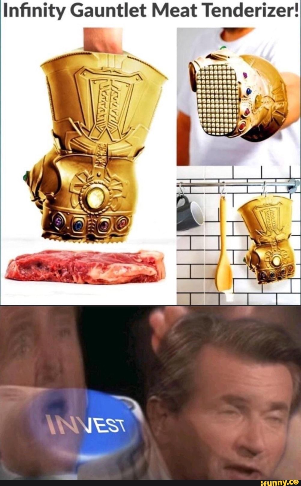 Infinity Gauntlet Meat Tenderizer