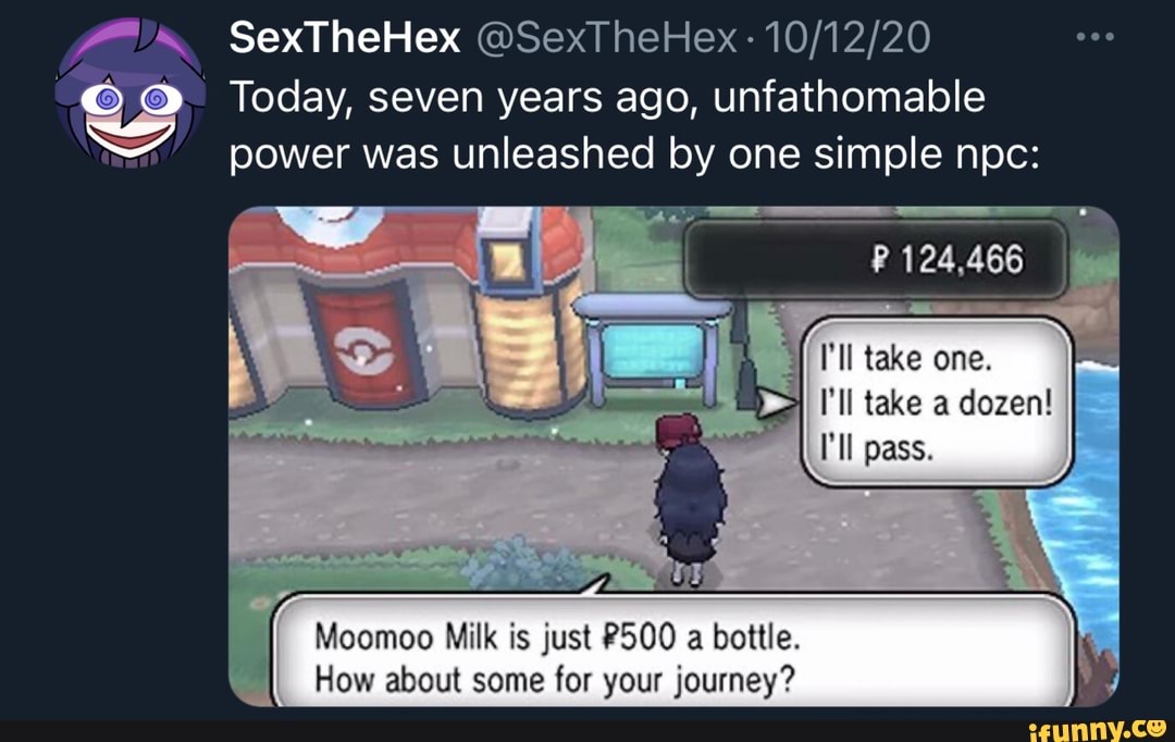 Moomoo Milk is just #500 a bottle. How about some for your journey? -  iFunny Brazil