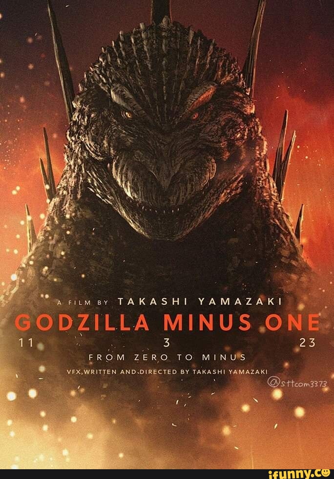 TAKASHI YAMAZAKI 23 ODZILLA MINUS ONE FROM ZERO TO MINUS VEX