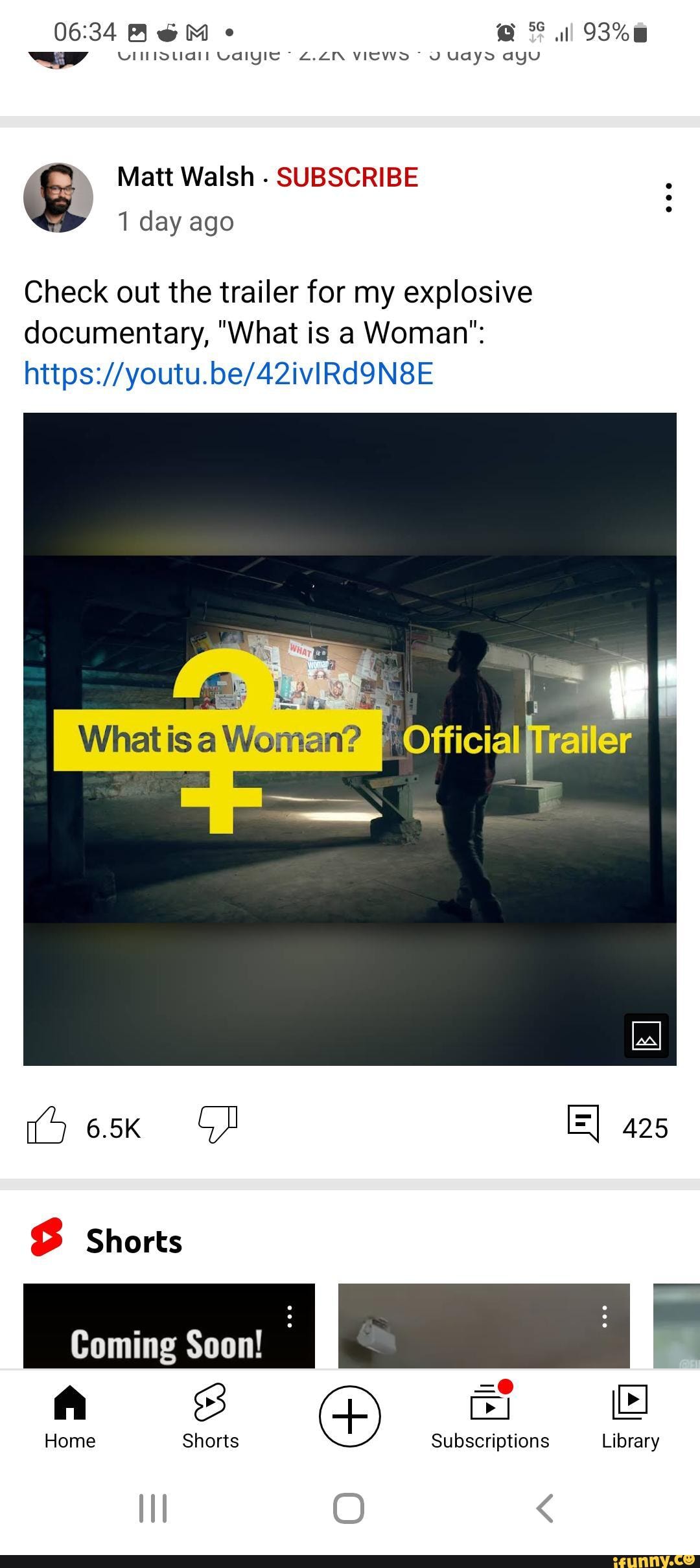 OFFICIAL TEASER: “What is a Woman?” 