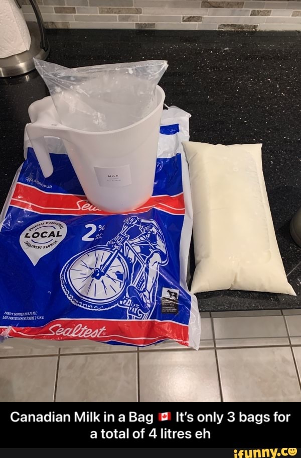 canadian milk bags