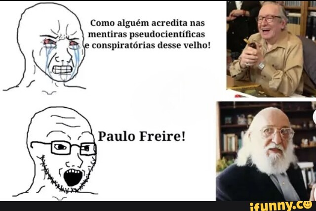 Paulo Freire entre imagens e memes