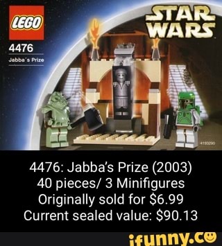 Lego star wars online jabba's prize