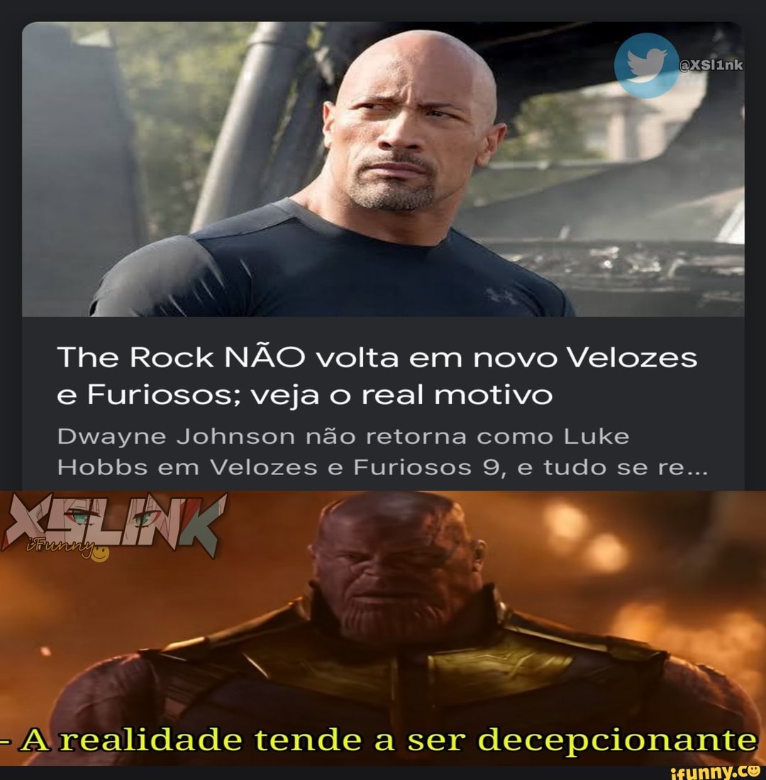 Velozes X: Por que The Rock não está no filme