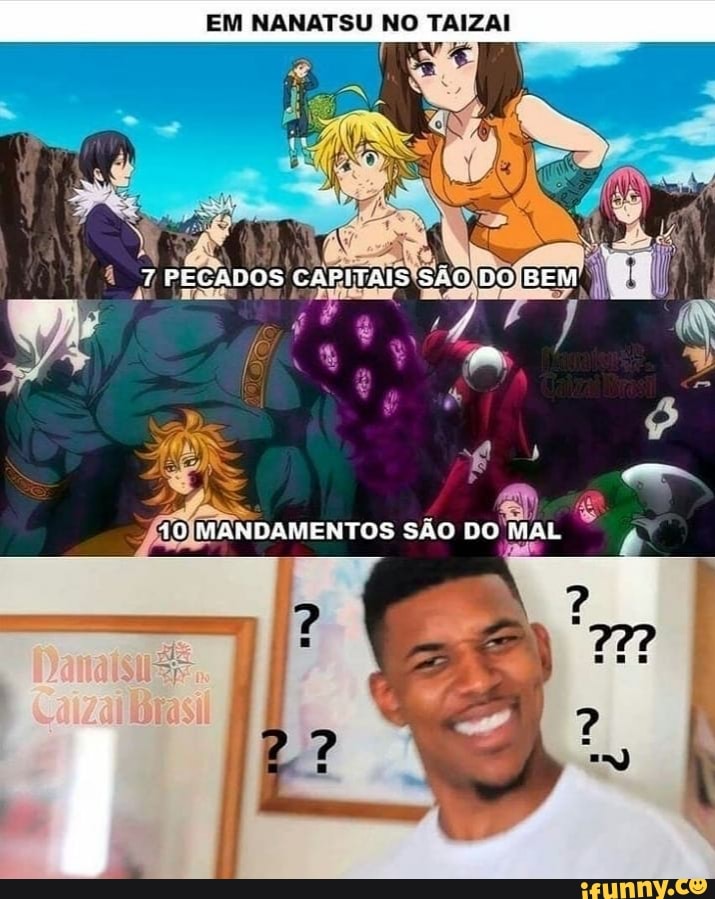 Viajante do tempo mata uma mosca! *animação de nanatsu no taizai - iFunny  Brazil