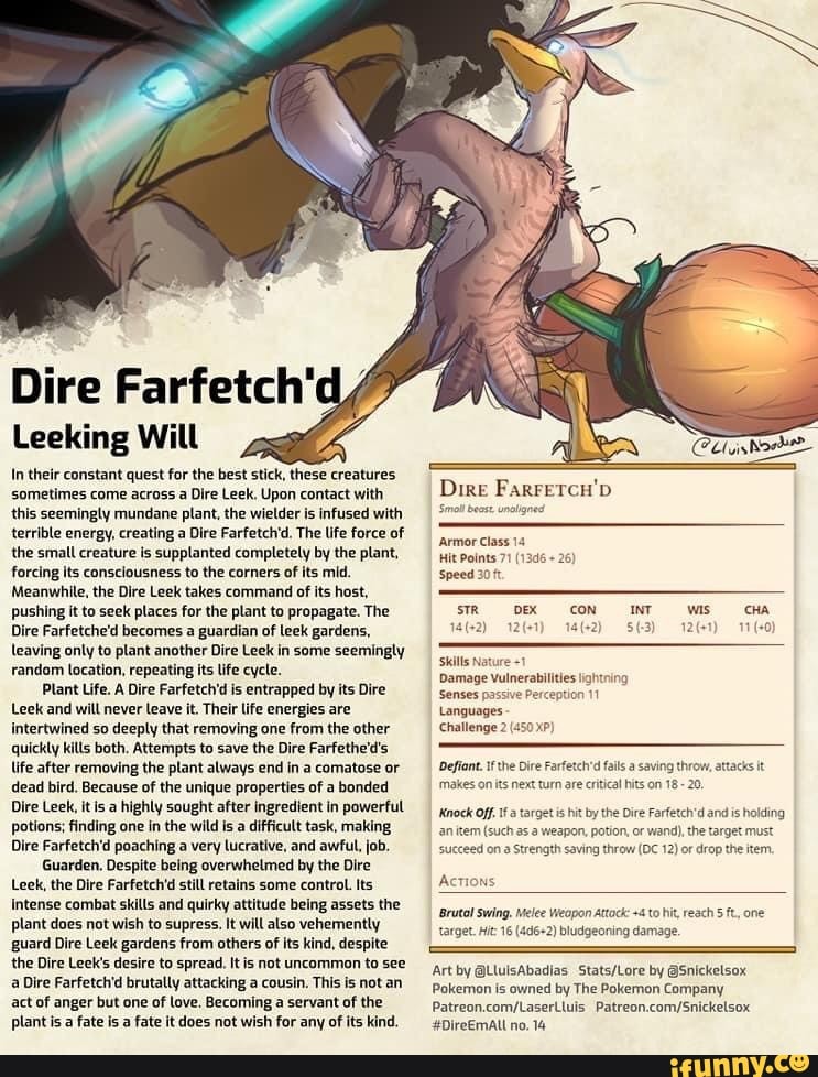 Farfetch'd Pokemon Quest Recipes