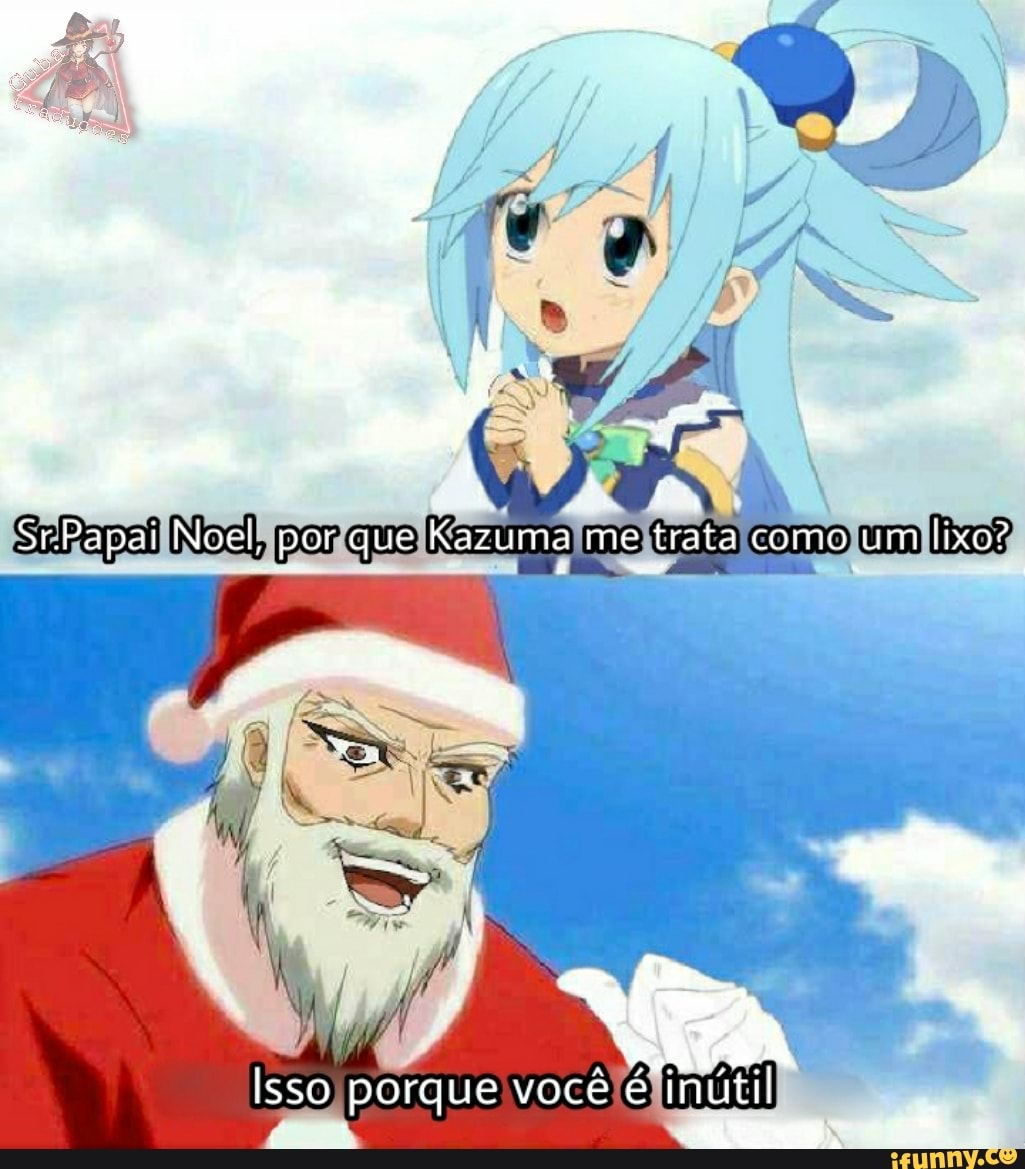 Papai noel: qual presente que você quer no natal? eu: quero segunda  temporada desses animes: FREN - iFunny Brazil