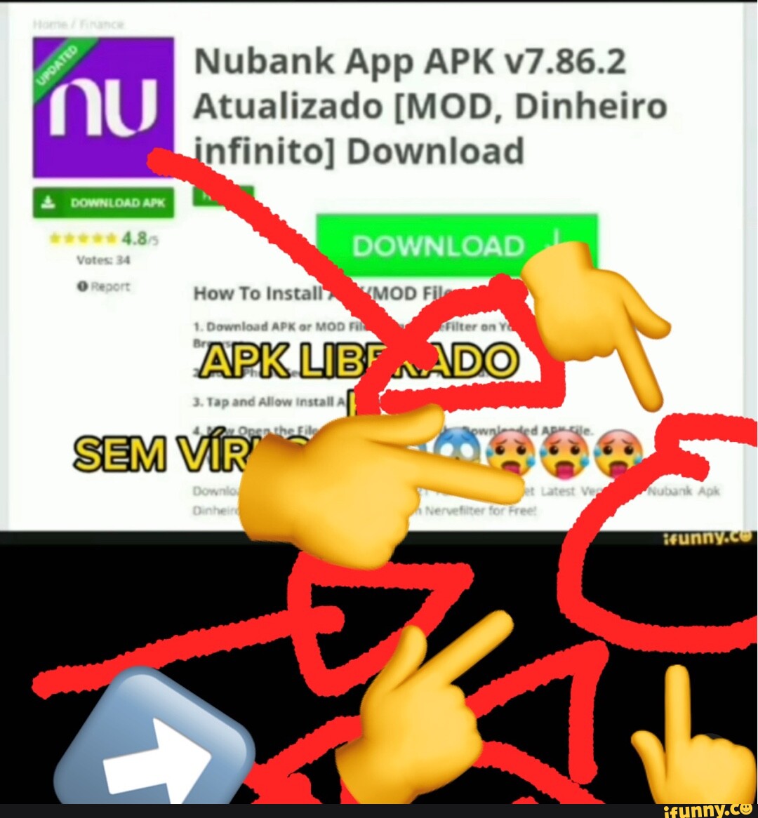 Nubank App APK v7.86.2 NU Atualizado [MOD, Dinheiro infinito