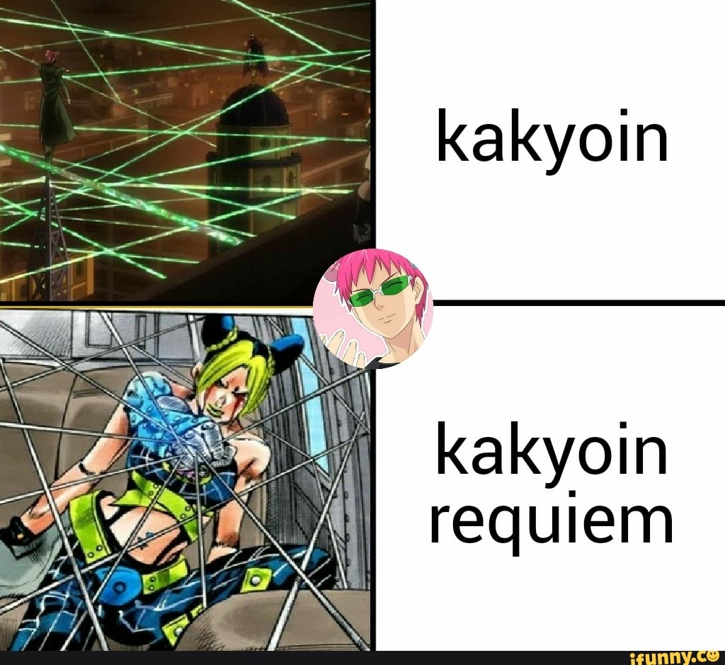 Memes de Jojo's y más réquiem