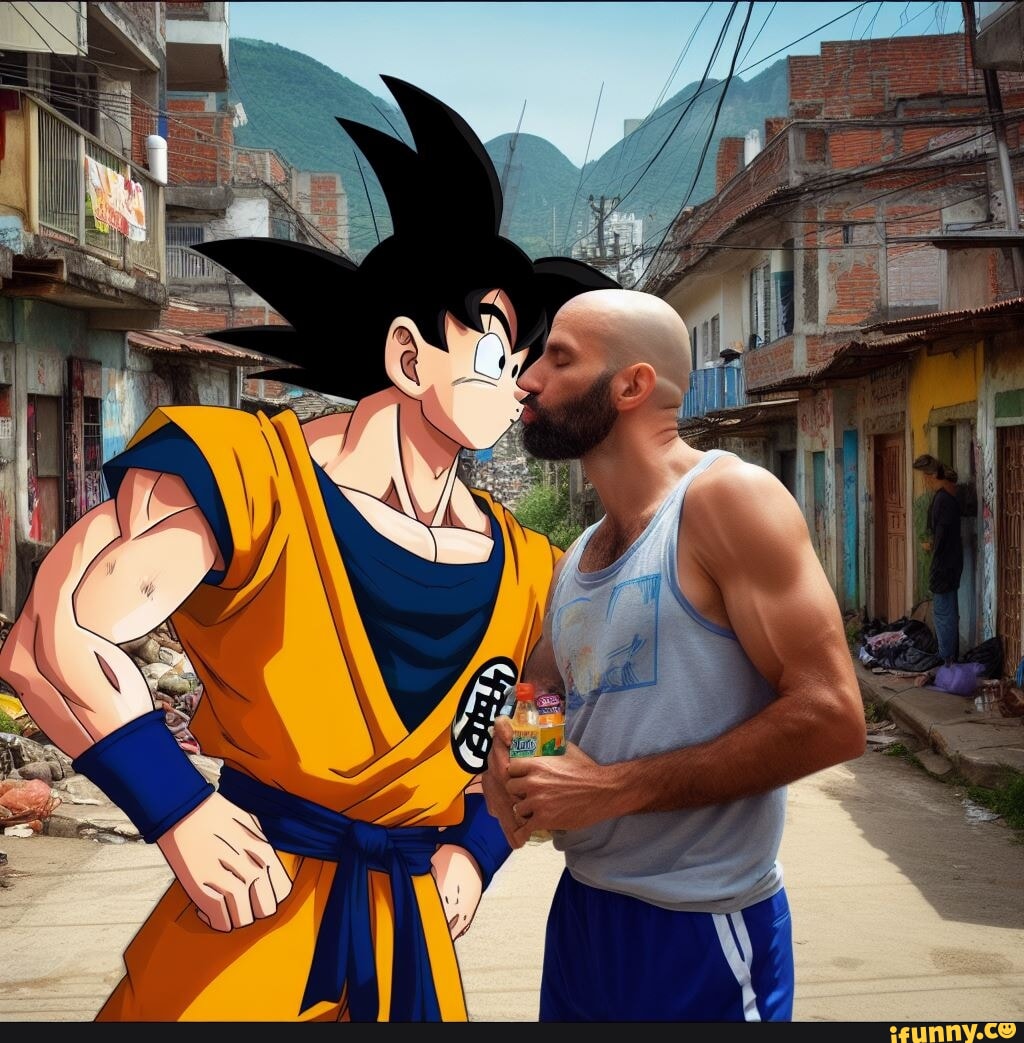 O Goku de preto traz uma vibe diferente. - iFunny Brazil